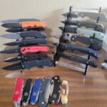 New knife display racks!