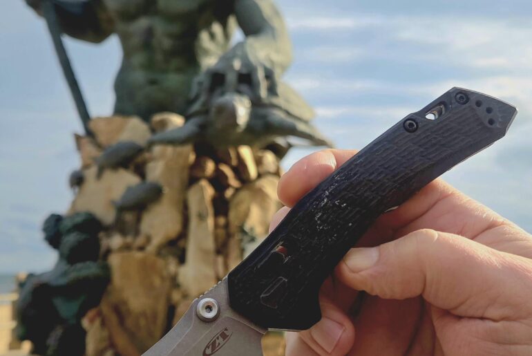 Ready for the blizzard at the beach