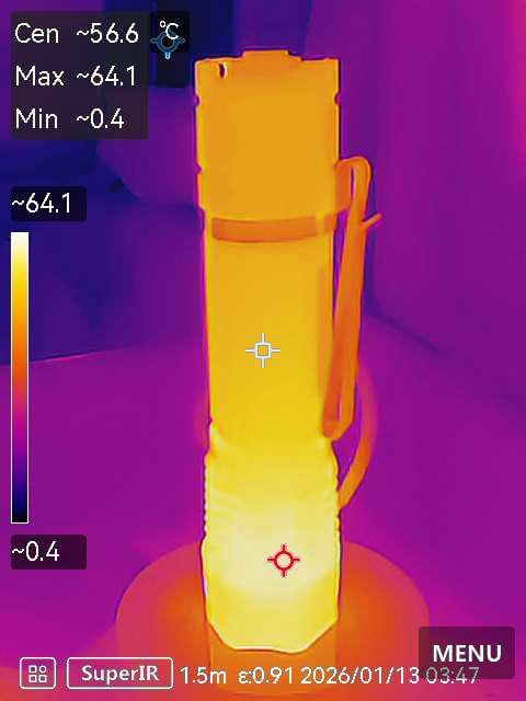 This is what nearly 1600 lumens for 20 minutes feels like