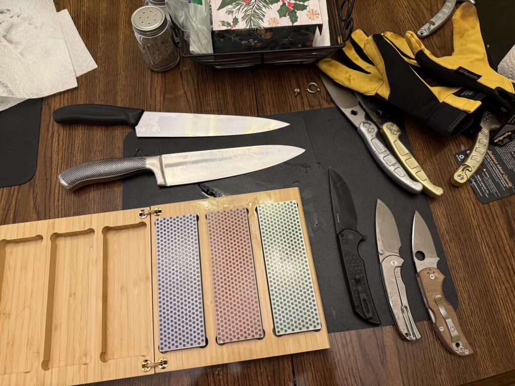 I love DMTs sharpening kit