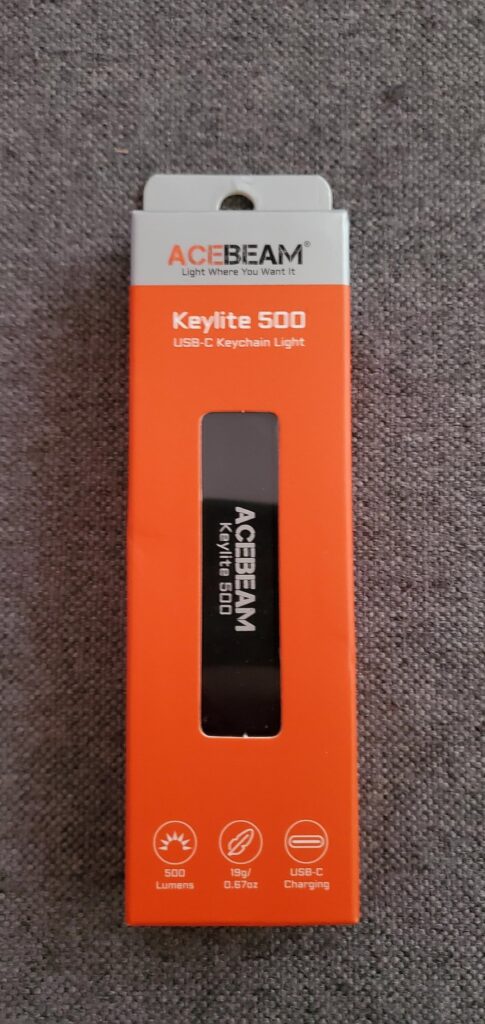 NLD!! Acebeam Keylite 500.