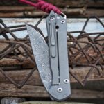 CRK Small Sebenza 21 Spirograph Damascus