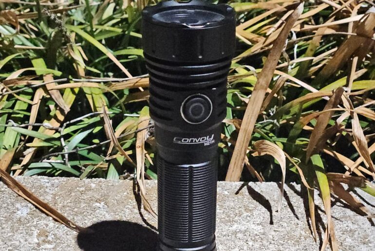 Convoy M21H LHP73B 4000K, wildfire haze beamshots!