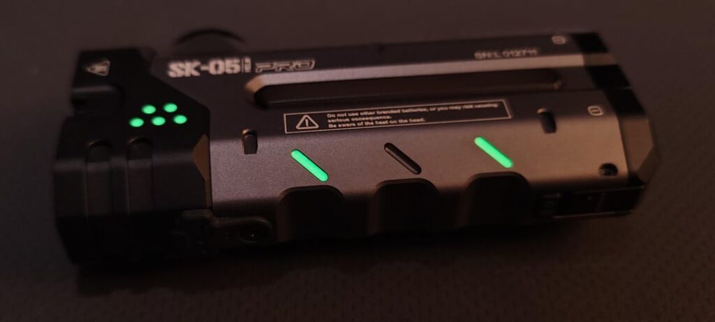 Jazzed up SK05 Pro with some GITD powder and resin