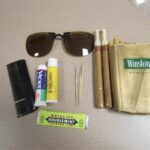 Items found in President LBJ’s pockets when he passed away from a heart attack. (1973)