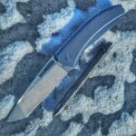 Hog House Knives Mithril Veli & Billet Spin Mithril Titanium CamPen v3
