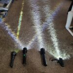 Testing beam shots without fog