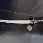 In heavy & hard for Fixed Blade Friday @hatestick_manufacturing_co Bastard Sized Wakizashi FTW