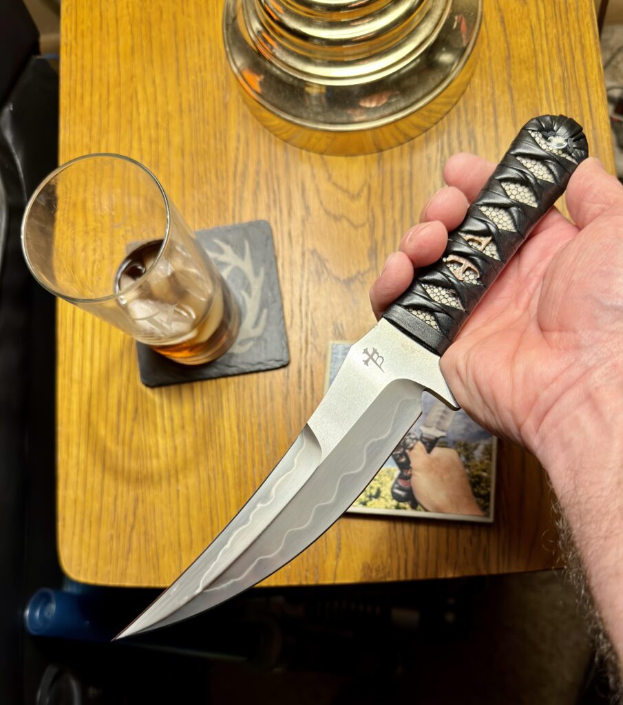 Borka Assassin Large collaboration with Marfione Custom Knives
