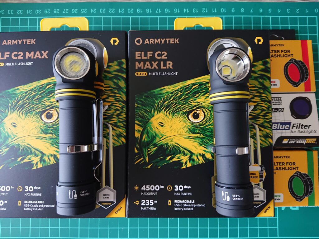 Armytek Elf C2 Max & LR ＆ Filter