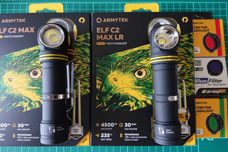 Armytek Elf C2 Max & LR ＆ Filter