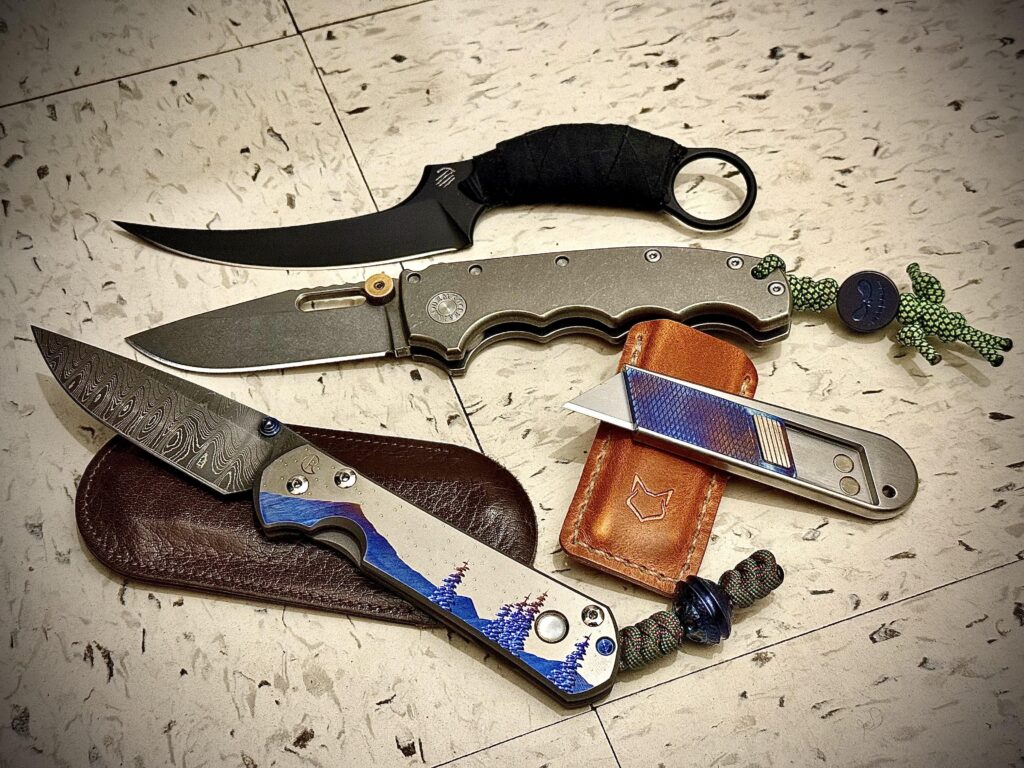 Just a picture of today’s knives