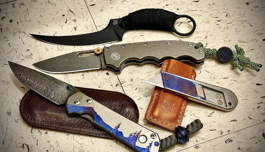 Just a picture of today’s knives