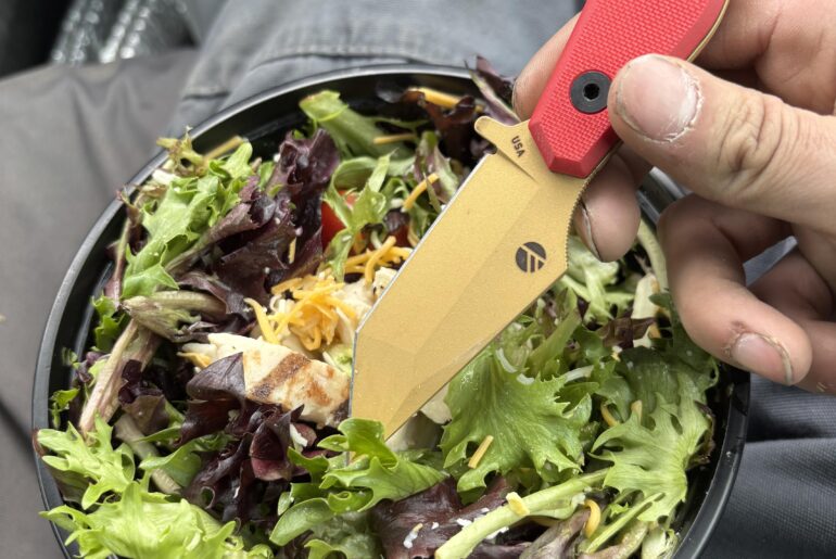 they didnt give me a fork for my gas station salad