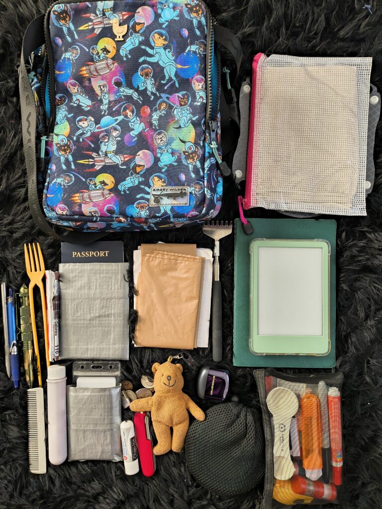 My kids call this the Zombie Apocalypse Bag.