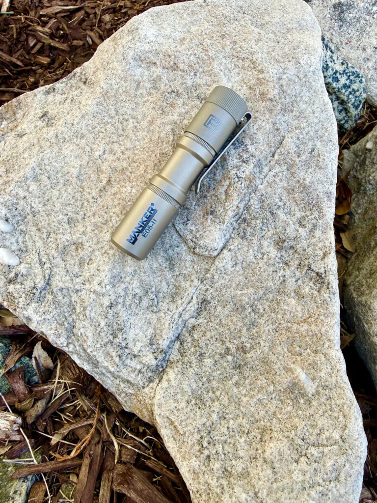 Just got the titanium Manker E05ii and will be using daily