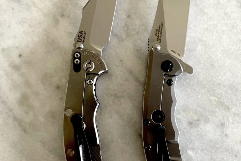 These knives remind me of my wife, very well built, for hard use.