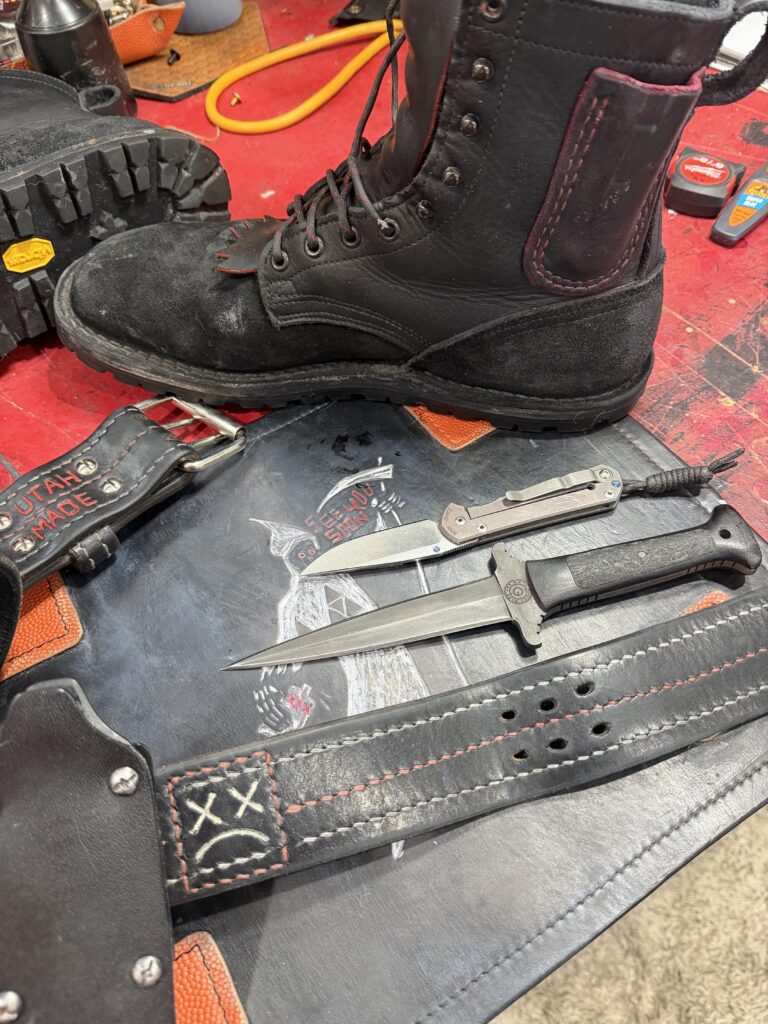 primary (Winkler x GBRS #549) & secondary (Sebenza 21 small)