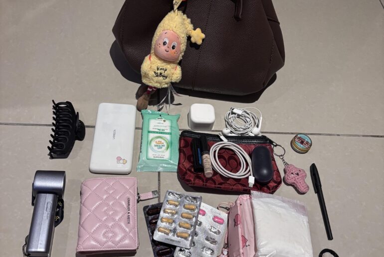 What’s in my work bag - assumptions about me are welcomed!!
