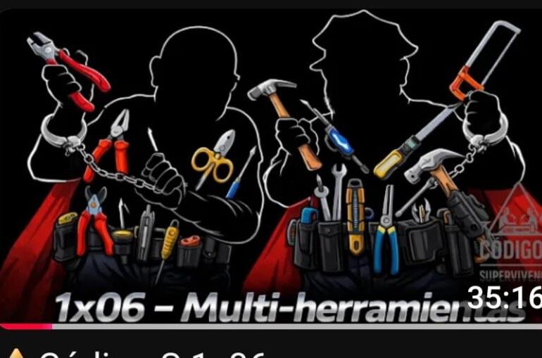 Multiherramientas y navajas suizas.