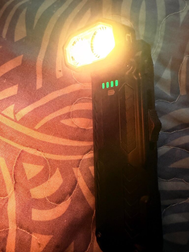 I have come to the conclusion the nitecore edc09 is better than the olight arkflex