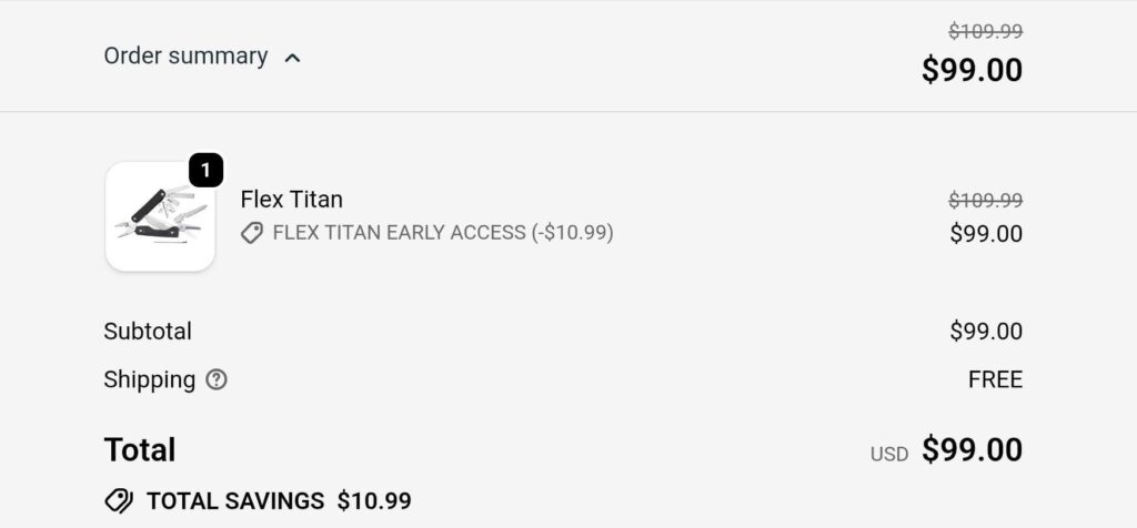 At last! Flex Titan ordered!
