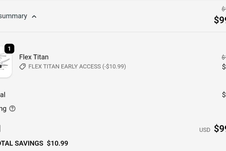 At last! Flex Titan ordered!