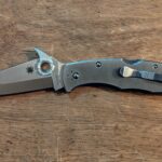 after a bunch of trial and error i think im finally satisfied with this stainless steel spyderco endura with wave notch mod as the best choice of larger folder that can withstand harsh work environment and be opened easily without taking off my welding gloves