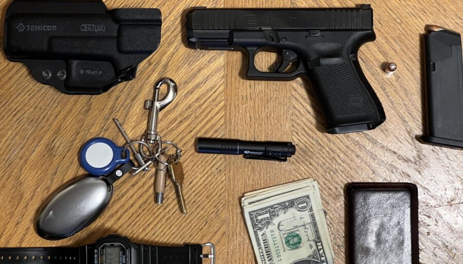 Stuff I carried today