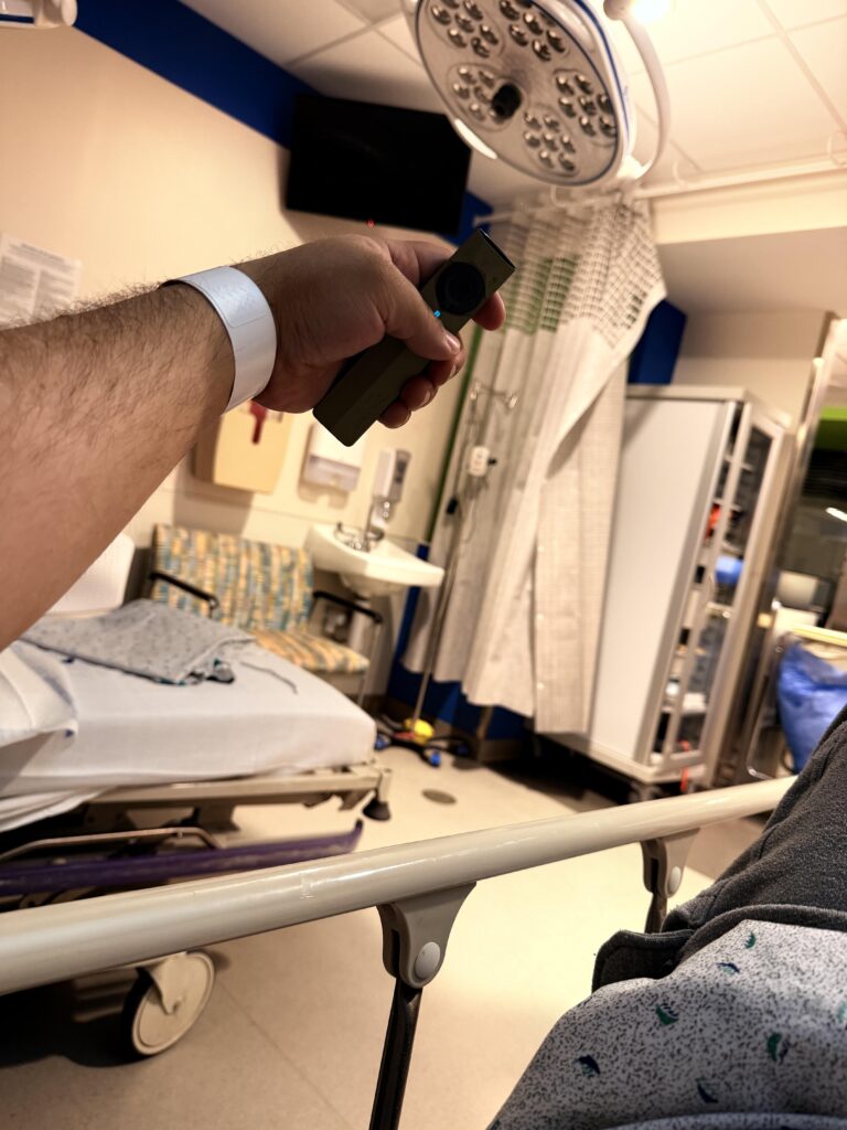 In ICU clanging unto life i love you guys