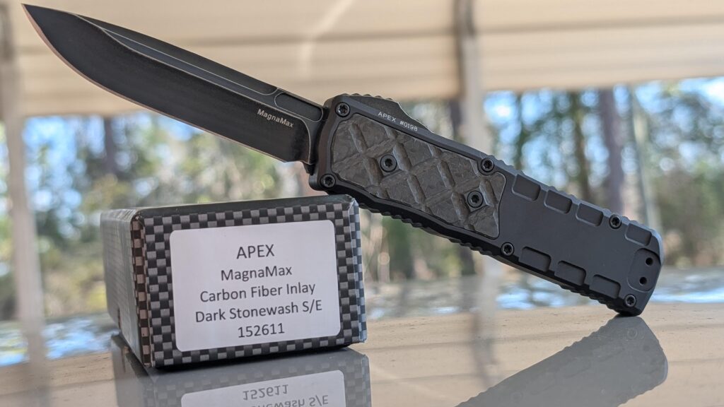 Guardian Tactical Apex in MagnaMax. Smoothest, easiest OTF I've ever held.