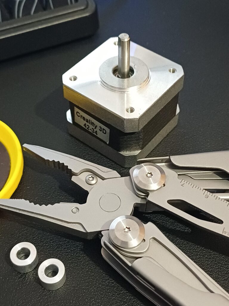 Re assembling the pin. Update