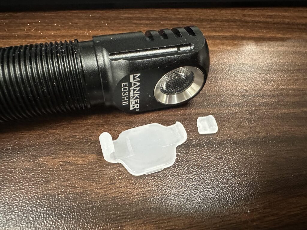 Diffuser of my E03H II was broken