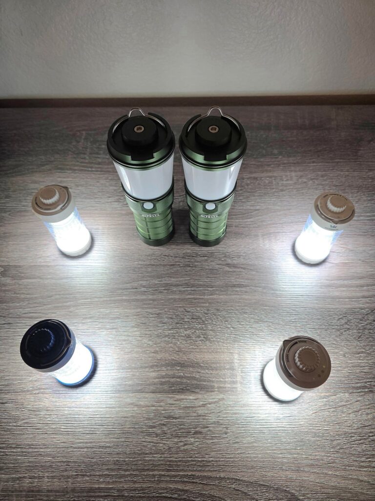 Using my lanterns so I can take pictures of my lanterns