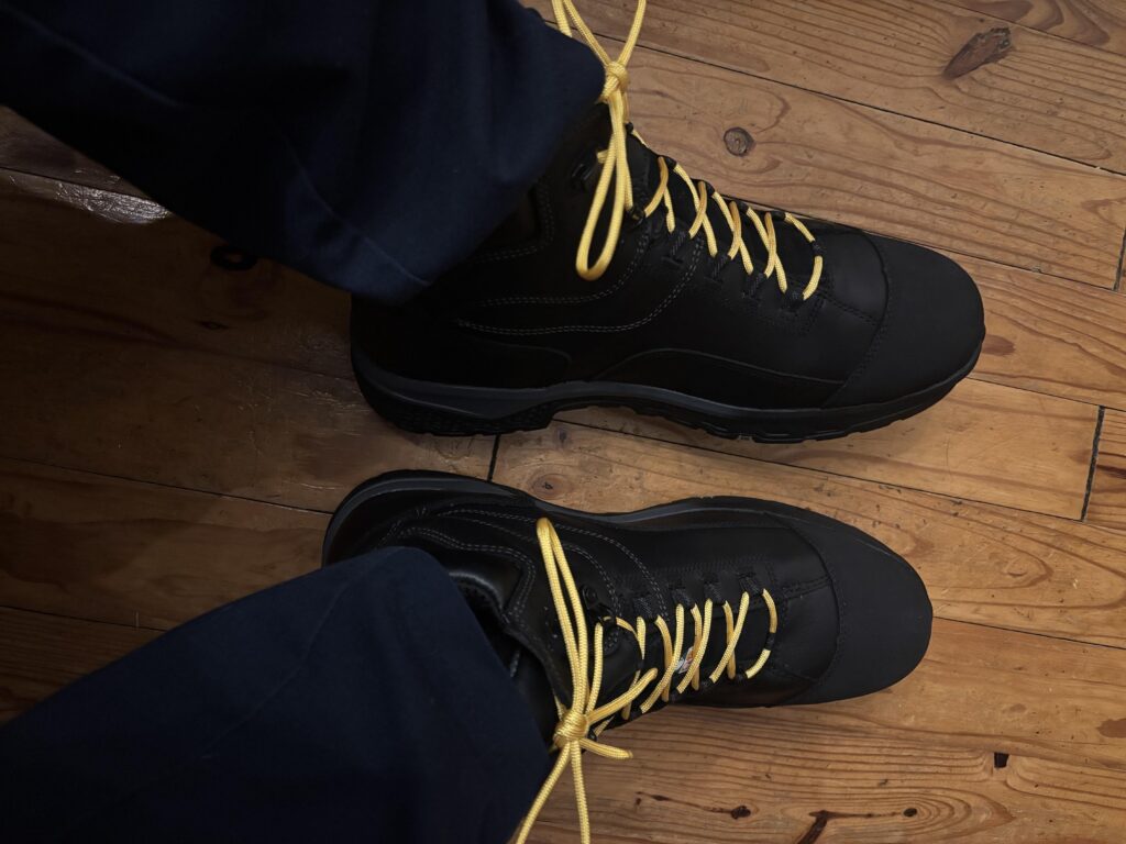 New work boot day!