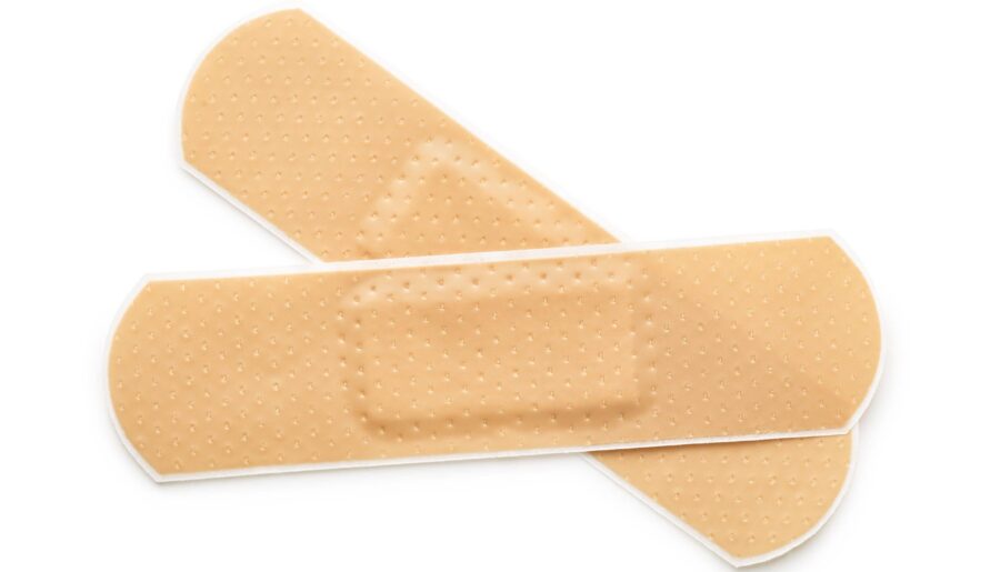 What can I use to protect 6 bandaids in a pocket slip next to nail victorinox clippers?