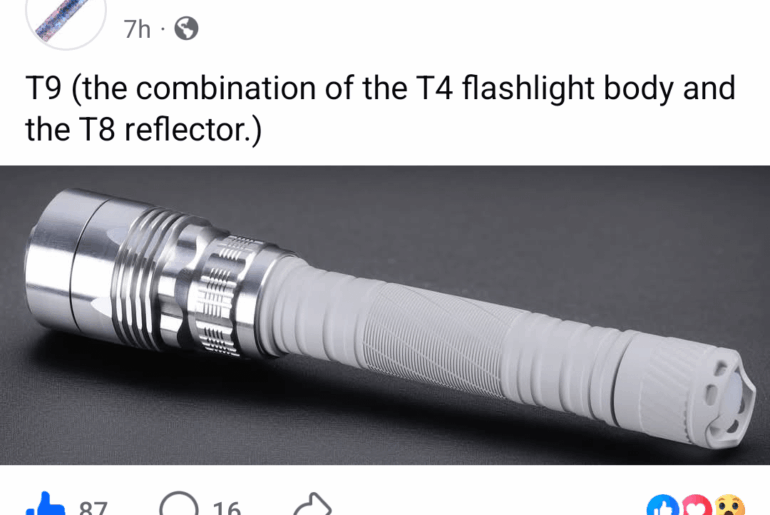 New Convoy flashlight announced