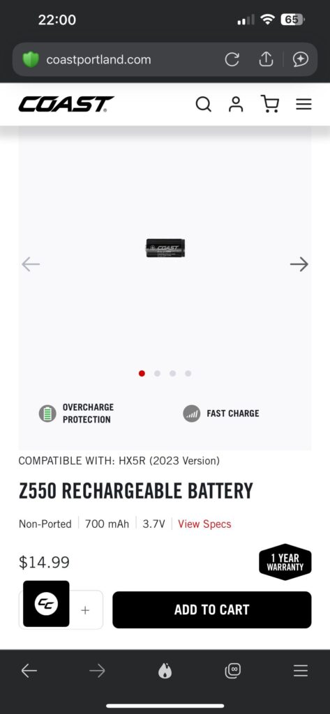 Any alternative to Coast Z550