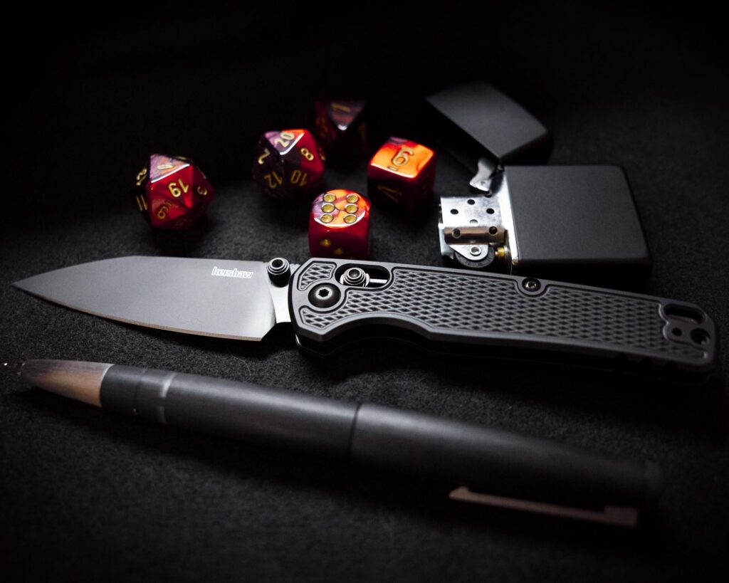 Kershaw Bel-Air with Original Goat Ti Scales