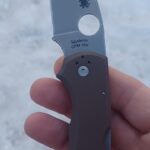 The Native 5 from Spyderco in 15v just might be my new favorite