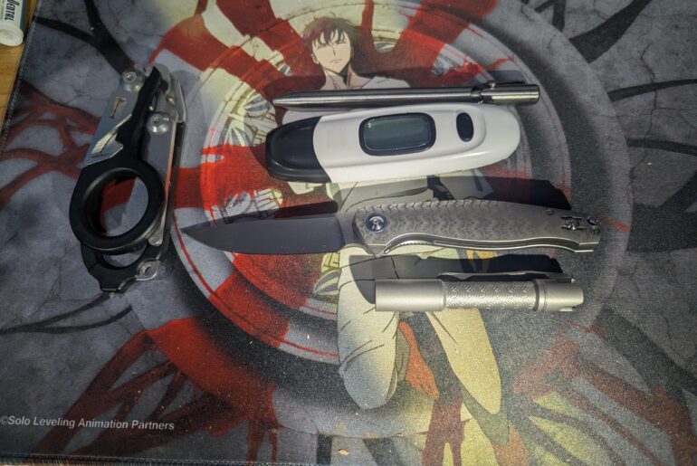 Post work pocket dump