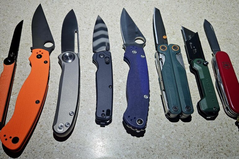 4 EDC, 3 to fidget with.