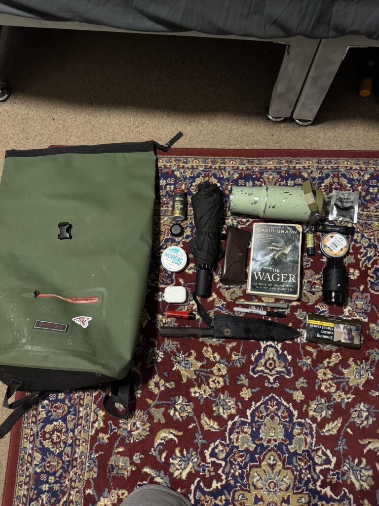 What can you tell about me based on what’s in my bag?