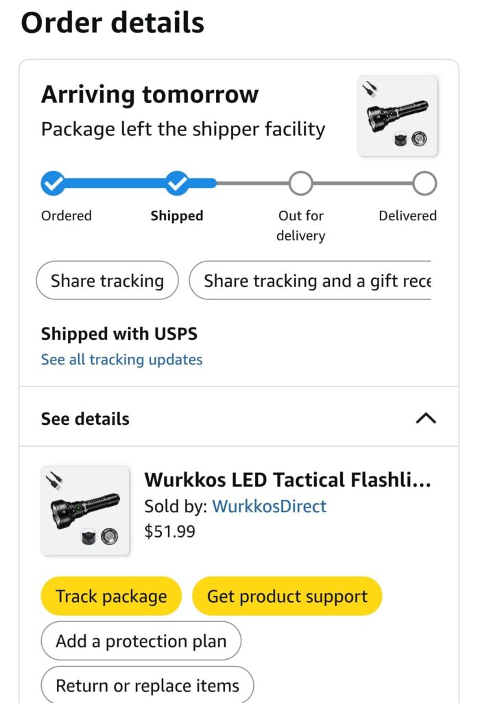 Me refreshing the Wurkkos TD01C tracking page like it owes me money