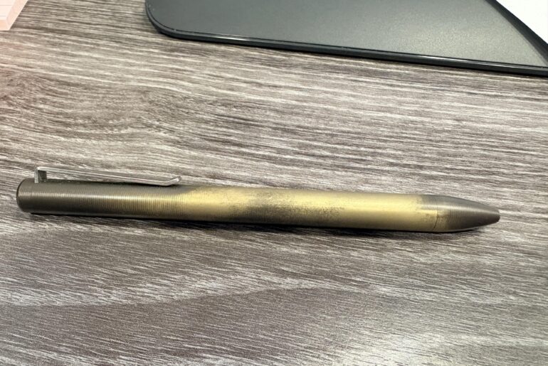 Has anyone else worn the milled rings off their Tactile Turn from daily use and made it smooth?