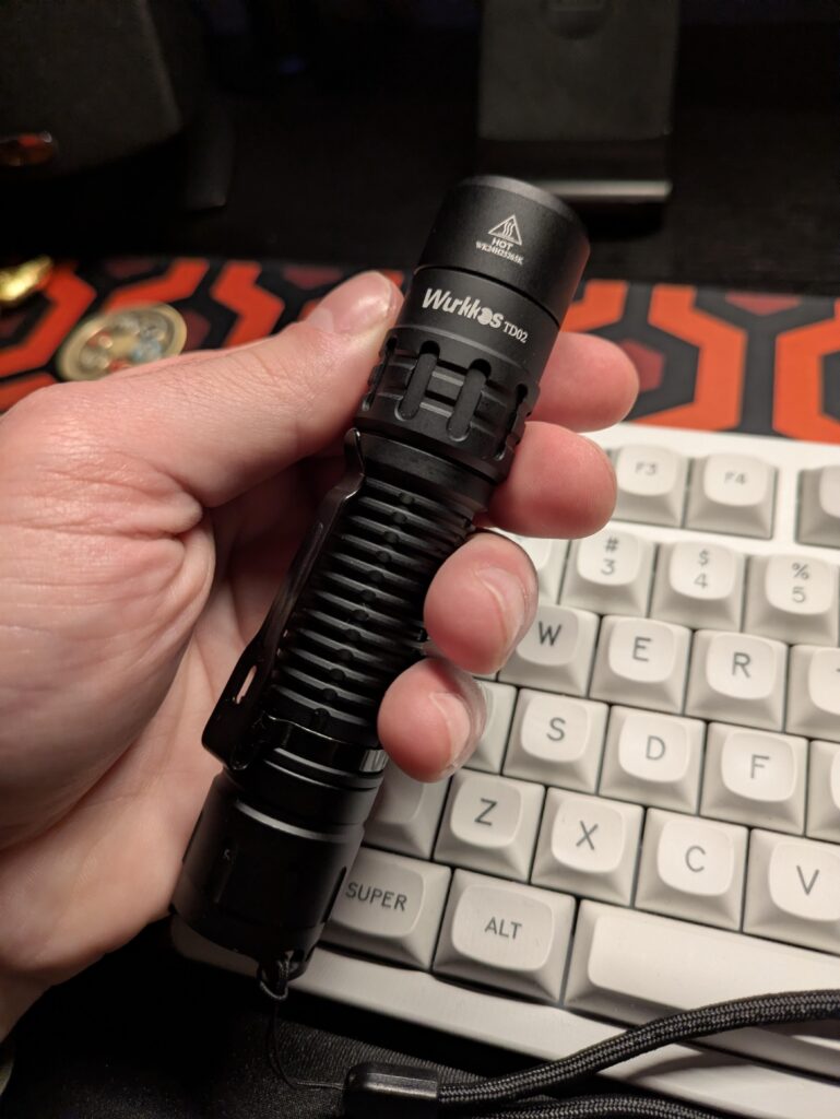 This little Wurkkos TD02 has quickly become my favorite flashlight
