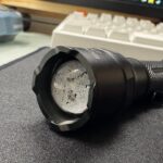 Water vapour inside flashlight