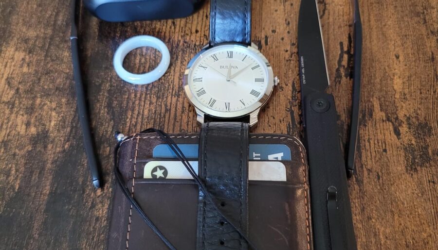 Bulova dress up on a Saturday and my EDC