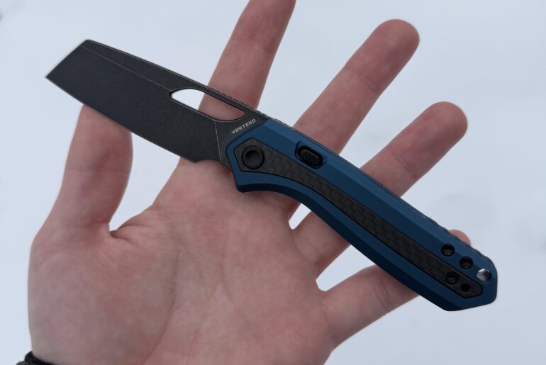 The Kroc in a very chilly habitat