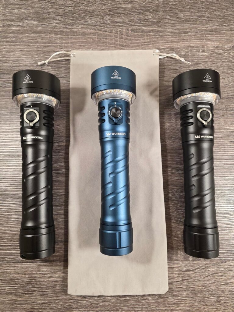 My wife came home with a bottle of wine, and it came with a nice Wurkkos TS27 carrying pouch.